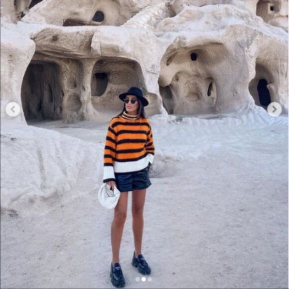 ZARA STRIPED KNIT SWEATER - Picture 8 of 16